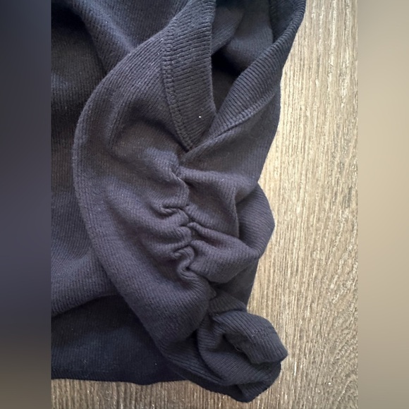 PRINCESS POLLY BLACK CROPPED CINCH SIDED BASIC TANK - Size 2 SKU:487 - Picture 3 of 7